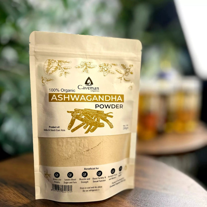 Ashwagandha Powder 200gm Pack Front Image
